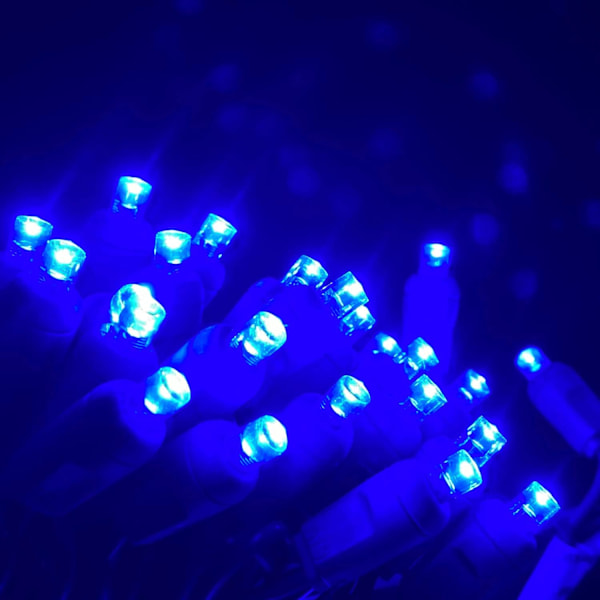 50 stk. vidvinkel 5MM mini LED julelys, LED-lyskæder til udendørs