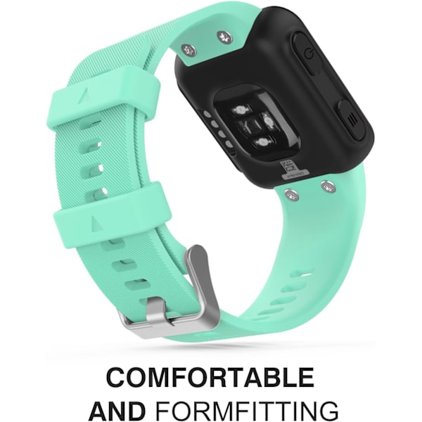 Mintgrønt armbånd til Garmin Forerunner 35 - Blødt udskiftningsarmbånd