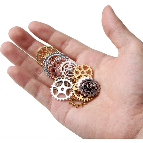 100 gram kugghjul och kugghjul - Steampunk Craft Accessories