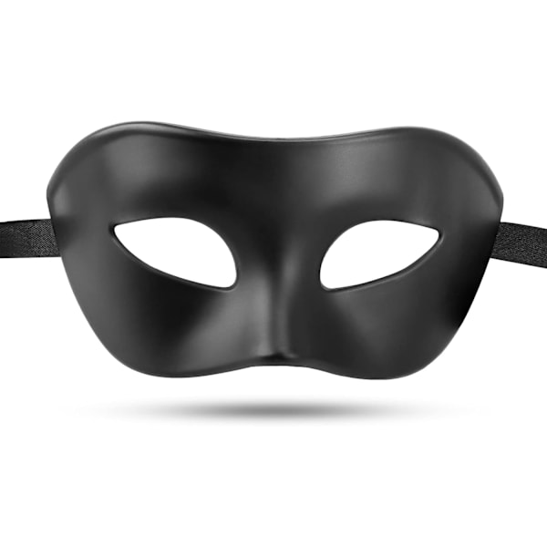 Blondert Masquerade-maske med elastikk, passer for voksne, mykt og skånsomt materiale, spesielt for