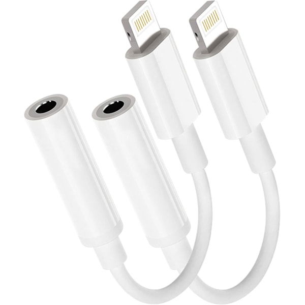 [Apple Mfi-sertifisert] Iphone Lightning til 3,5 mm-uttak
