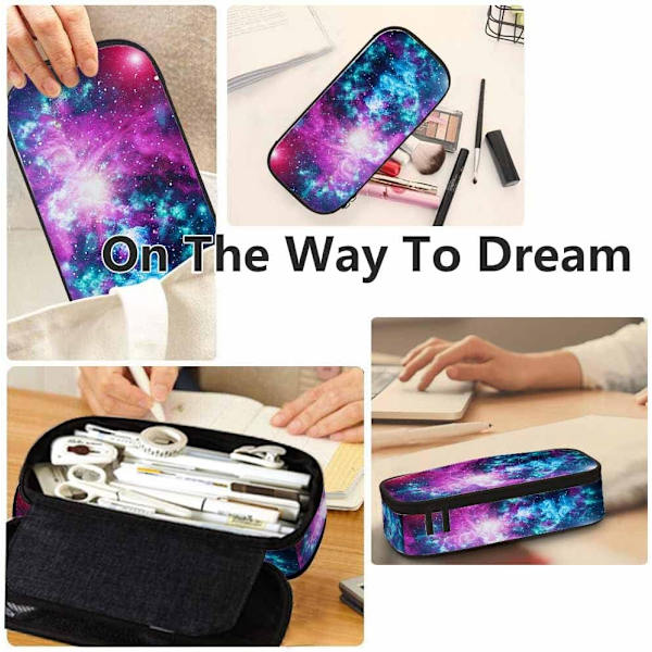 Glxies Spce n Bg Universe Blck Holes Elements Lrge ncil Cse Big Cpcity ncil Pouch ncil Holder MultiColor-40 MultiColor-A40