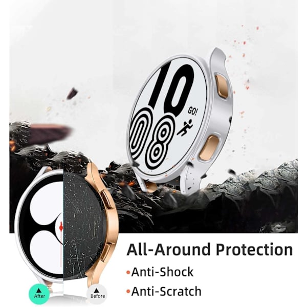 [2+2Pack]for Samsung Galaxy Watch 5 Pro 45 mm skærmbeskyttelse og