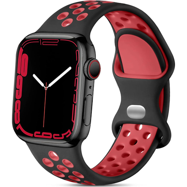 Sportband kompatibelt med Apple Watch Band 41mm 40mm