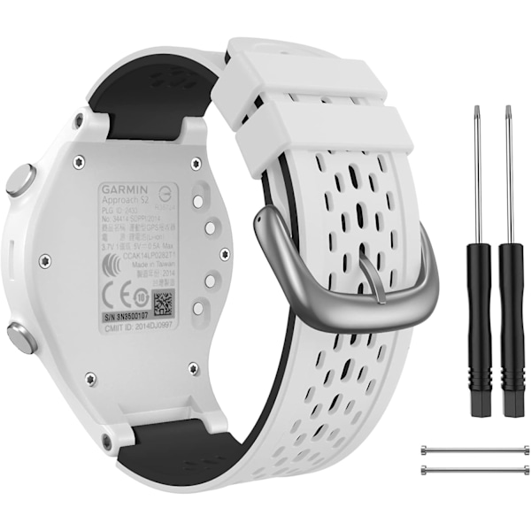 Två-i-ett färgband för Garmin Approach S2/S4, Silicone Starp
