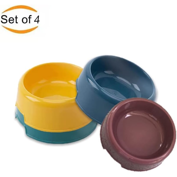 Plastskåler for hunder, matskåler og vannskåler for hunder, katter