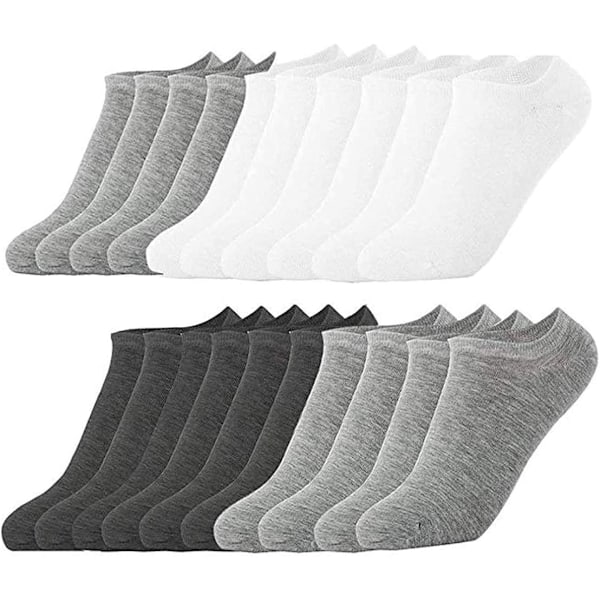 Ankelstrumpor No Show Athletic Cotton Socks (10 par)