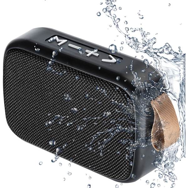 Bluetooth-högtalare, Ipx7 vattentät duschhögtalare, bärbar