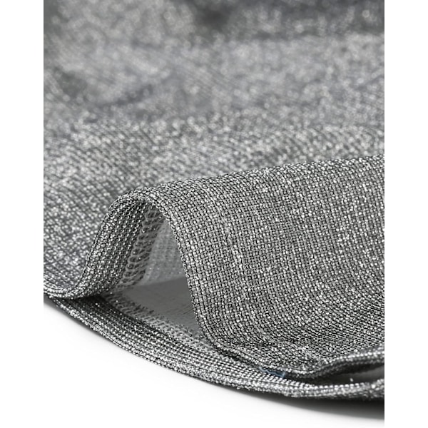 Glitter Spaghetti Stropper Wrap Kjole Kvinders Glitter Spaghetti Stropper Ruched Mini Wrap Kjole