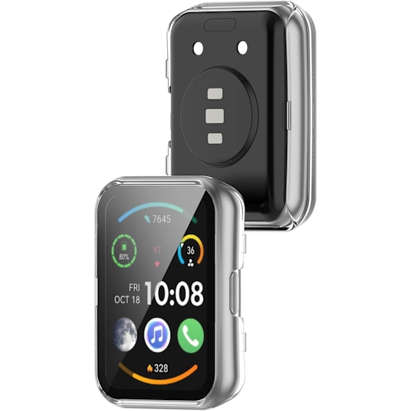 Skärmskydd Kompatibelt med Huawei Watch Fit 2 Fodral Smartwatch Tillbehör Skydd Reptåligt Fullt Skyddande Skärmskydd f