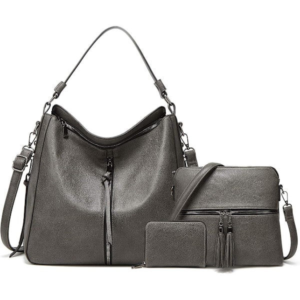 Dammode Handväskor Plånbok Tote Väska Axelväska Topphandtag Satchel Handväska