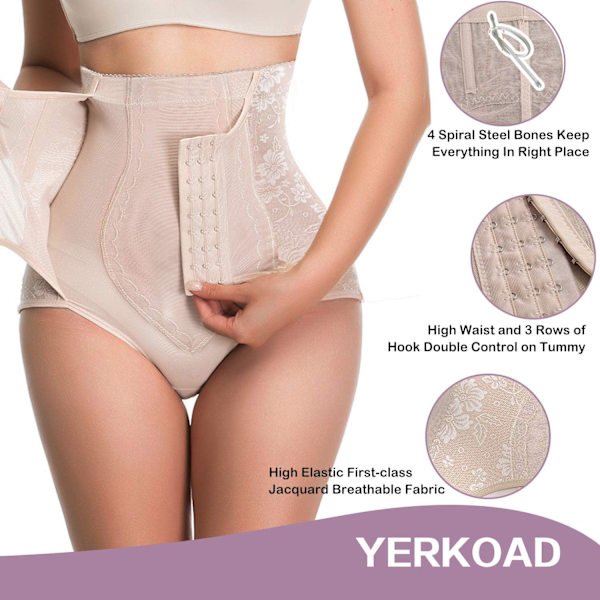 Tummy Control Panties för kvinnor Shapewear Butt Lifter Short High Waist Trainer