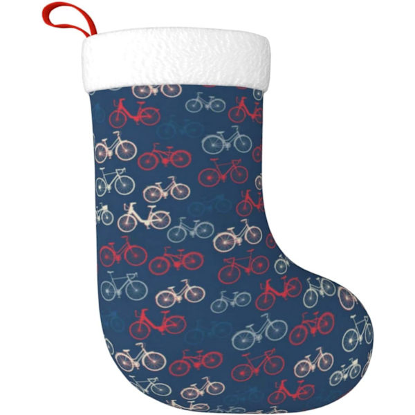 Cykelstrumpor med julmotiv, hållbara, mjuka att ta på, unika presenter. Cyklar Fahrrad Radfahren One Size Bikes Fahrrad Ra