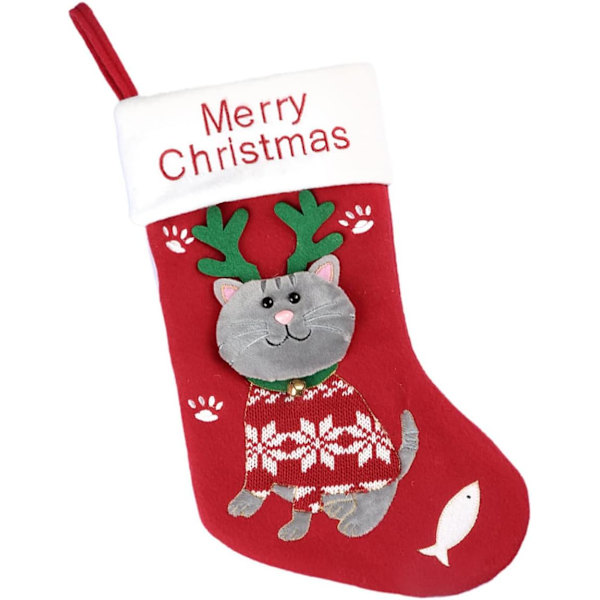 1 Stk Julstrumpor Julgranstrumpor Presentpåse Att Hänga Upp Christmas Socks Kids Julstrumpor Barn Juldekorationer