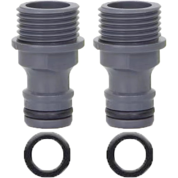 Haveslangehane-adapter - ABS gevindadapter