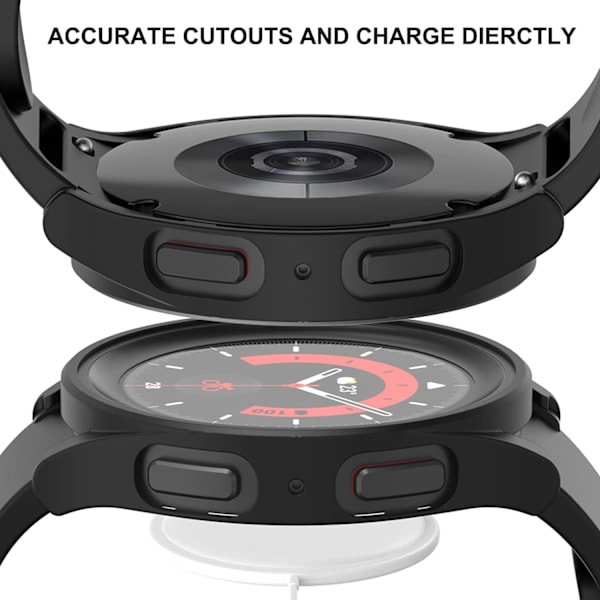 [2+2Pack] för Samsung Galaxy Watch 5 Pro 45 mm skärmskydd och