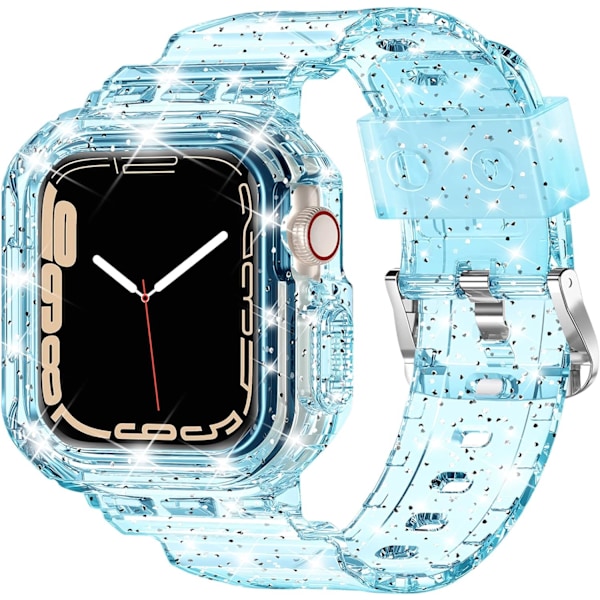 Kompatibel med Crystal Clear Apple Watch-armband