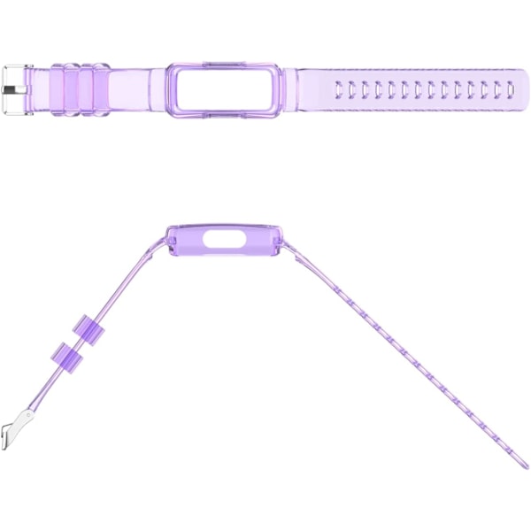 Transparenta kristallremmar i TPU för Fitbit Luxe/Ace/Inspire