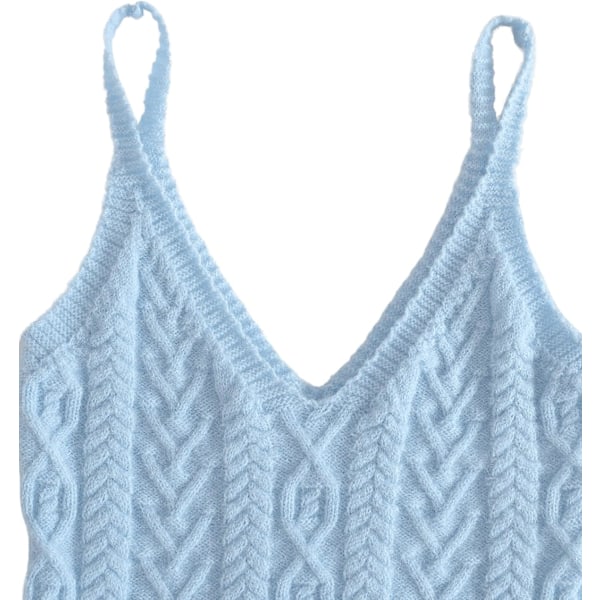 Kvinners V-hals Spaghetti Stropp Cami Tank Top