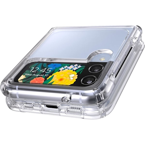 Presidio Perfect-Clear Fold Skal för Galaxy Z Flip4 - Klar