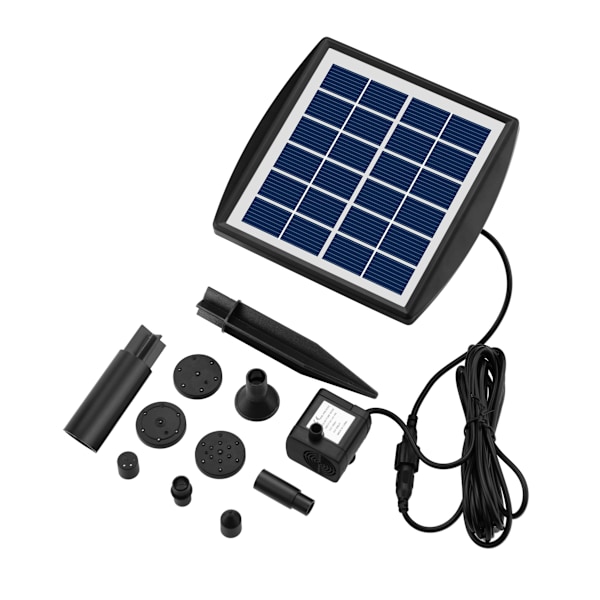 Solenergi fontän Ground Plug-in fontän Solar Split Belt Line Fountain Rockery Water Fountain