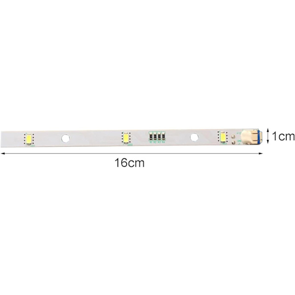 LED-remsa för RONGSHENG/HISENSE kylskåp - E349766 MDDZ-162A 1629348 DC12V 2W