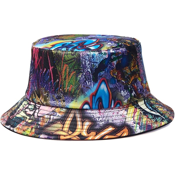 Bucket Hat for Men Women,Packable Reversible Printed Sun Hats,Fisherman Outdoor