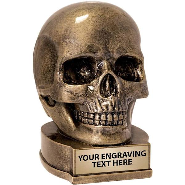 6 1/4\" Halloween-troféer, lyser i mørket Halloween-græskar-trofé Prime