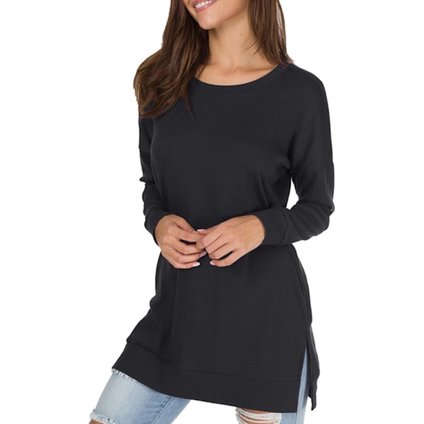 Høst løs casual tunika topper for leggings-XL