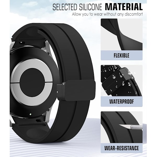 Rem til Galaxy Watch 6/5/4 40mm 44mm/6 Classic