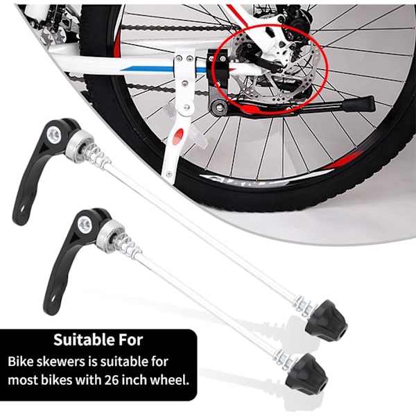 Set - Snabbkopplingscykelspett för landsvägs- och mountainbikes