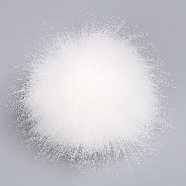 Fuskpäls Pom Poms för Mössor, Halsdukar, Handskar och Väskor