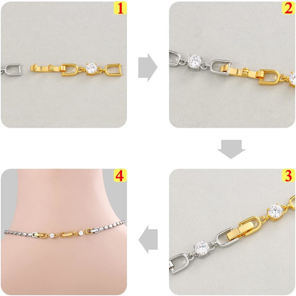 Halsband Armbandsförlängare. 3 st