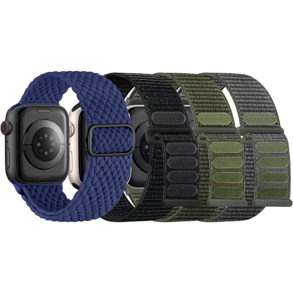 Braided Nylon Band for Apple Watch