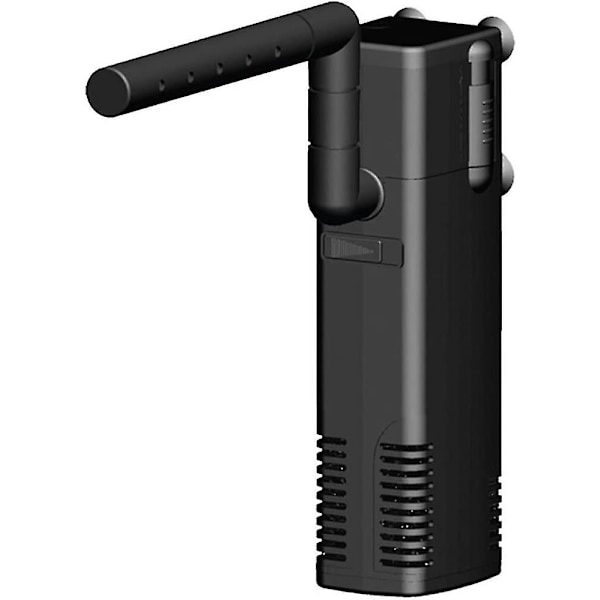 Akvariehjørnefilter, intern filter med akvariepumpe, filter for akvariegaver