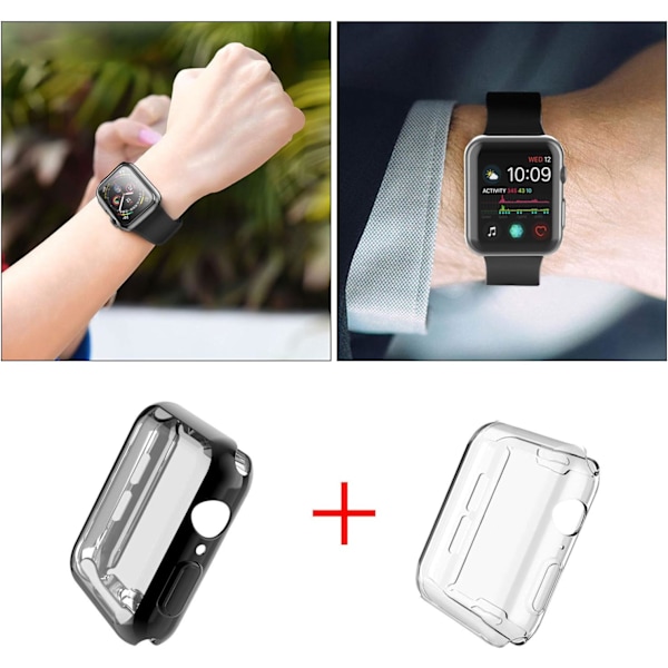[2-pak] 40 mm etui til Apple Watch Series 6