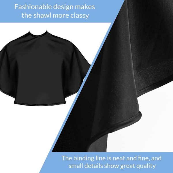 Profesjonell kort lengde salong cape. Makeup cape salong styling cape