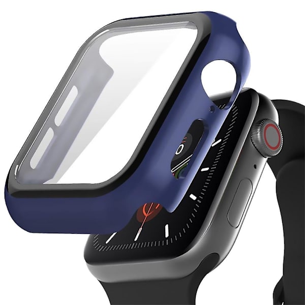 Ridsefast Nano-belagt hærdet glasfilm etui til Iwatch