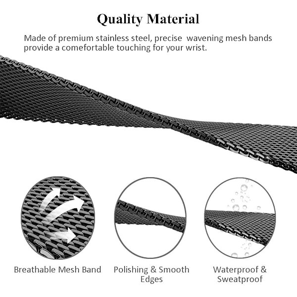 Rem for Xiaomi Mi Band 7 Mi Band 6 Mi Band 5 utskiftbar erstatning
