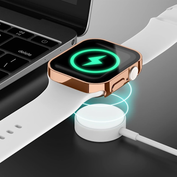 2-pak hårdt etui kompatibel med Apple Watch 40Mm Series 6 Se Series