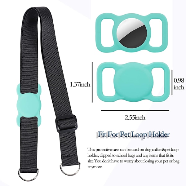 Etui kompatibel med AirTag Gps Tracker, Fit