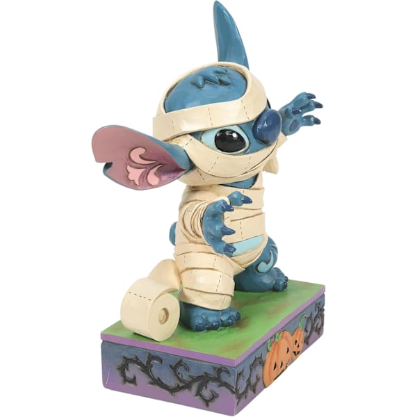 Enesco Disney Traditions Collection af Jim Shore     Lilo og Stitch Mumie Kostume Figur - Håndmalet Kunsthåndværk i Stenharpiks