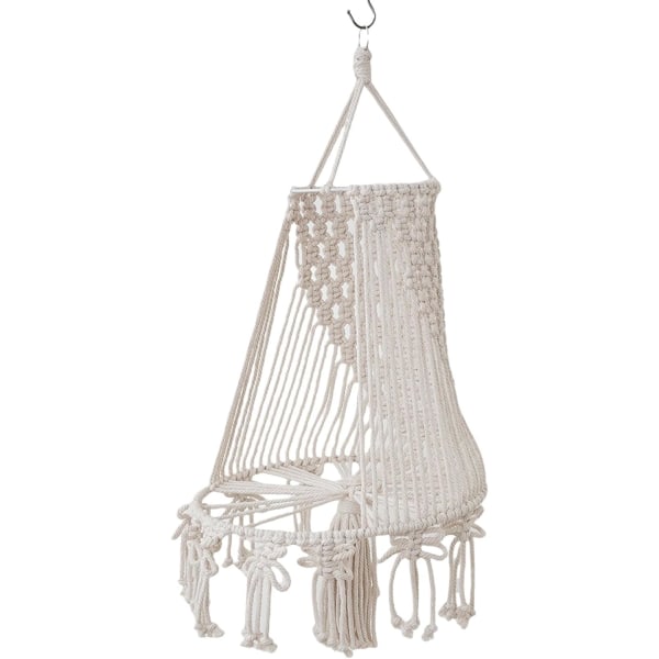 Macrame kattbädd | Kattungesvängsäng | Macrame växtupphängare, katthängmatta för inomhus- och utomhusinredning, husdjurskattsäng för att sova, leka och