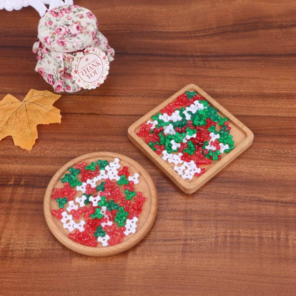 1000 st jul Tri pärlor Candy Cane Ornament Craft Kit