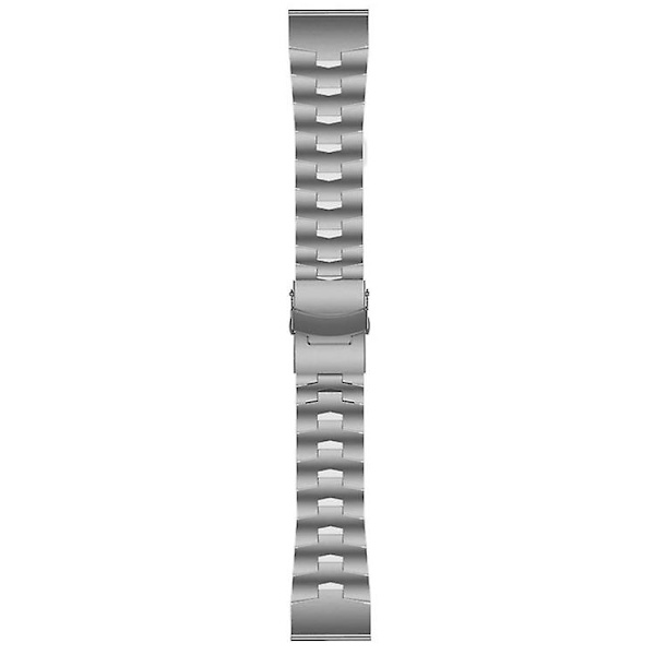 För Garmin Forerunner 955 22mm Titanlegering Snabbkoppling Klockarmband UJO Titanium Gray