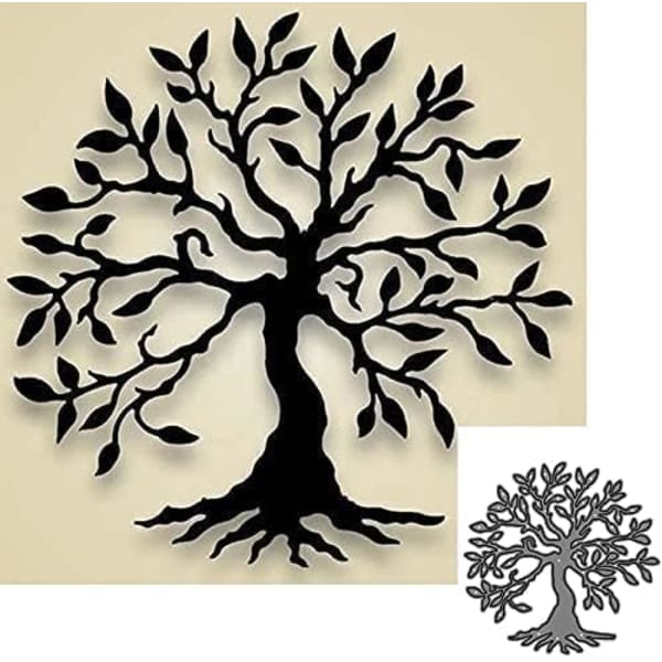 Træskæringsmatricer til kortfremstilling - DIY Scrapbooking-stenciler