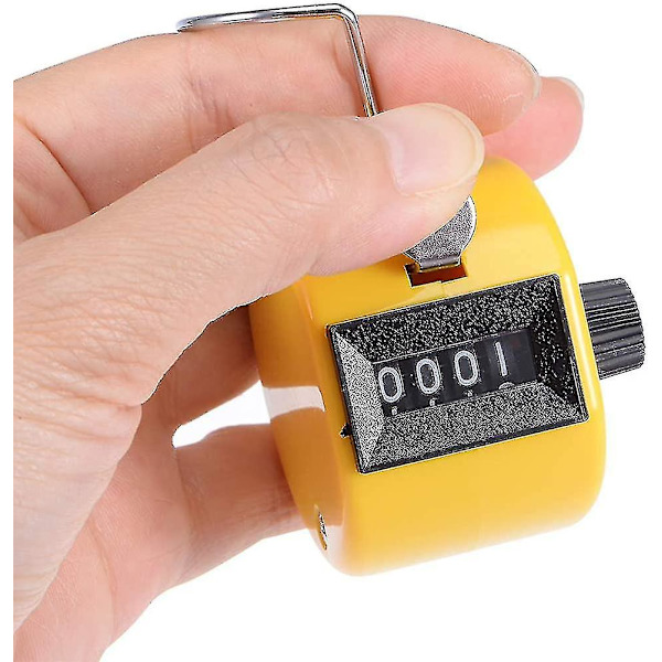Sourcing Map Rund Base Hånd Tally Counter Tally Counter Mekanisk Palm Click