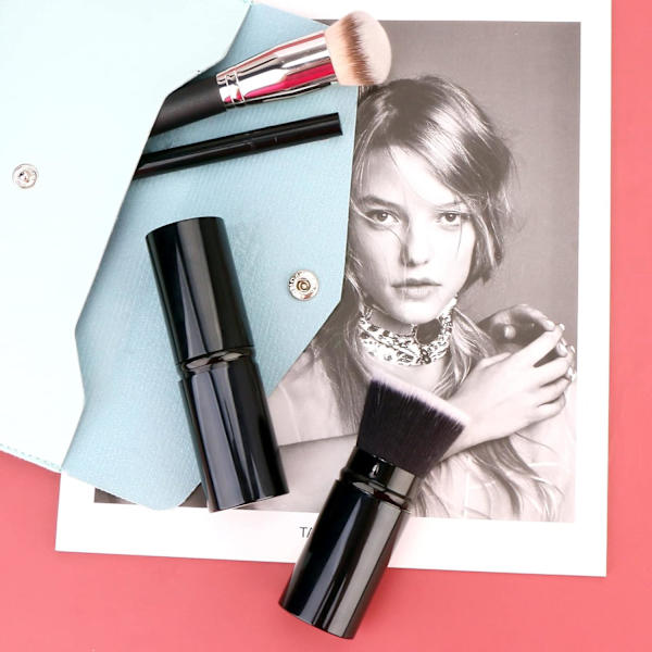 Kabuki sammenklappelige makeupbørster