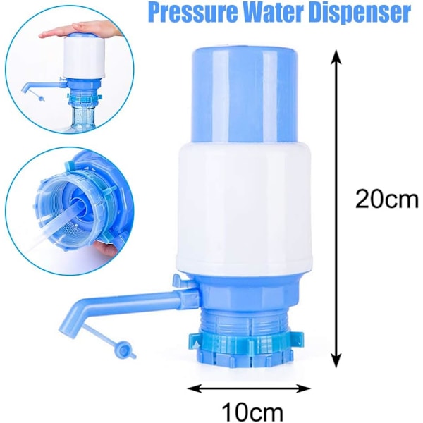 Universal vanndispenser, vanndispenser for 2,5 L, 3, 5