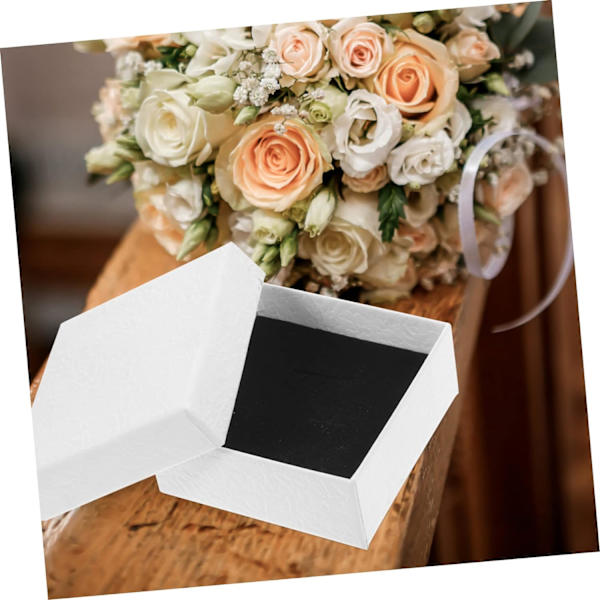 24 st smyckeskrin smyckesförpackning kartong smyckeskrin smyckesförvaring armband presentask små lådor små smyckeskrin för skosnören slipslös